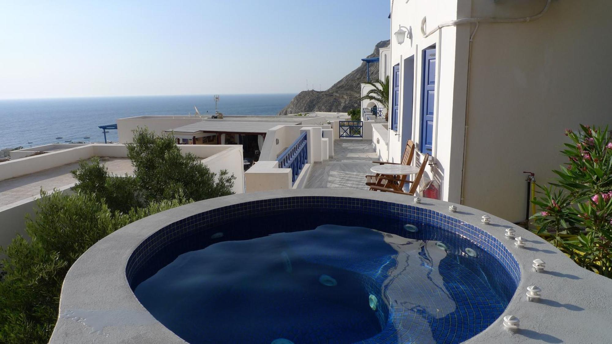 Kamári Aegean View Hotel المظهر الخارجي الصورة