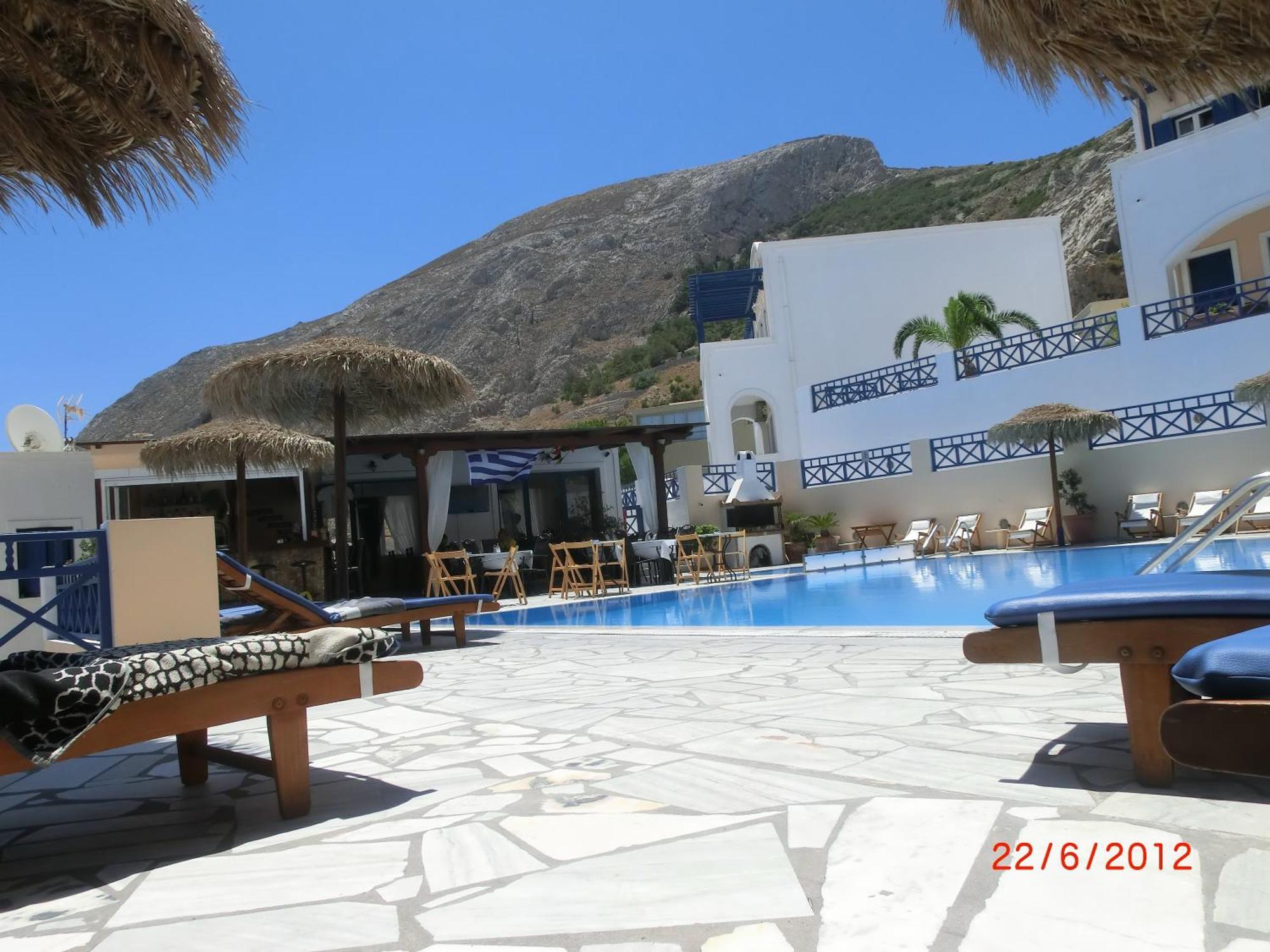 Kamári Aegean View Hotel المظهر الخارجي الصورة