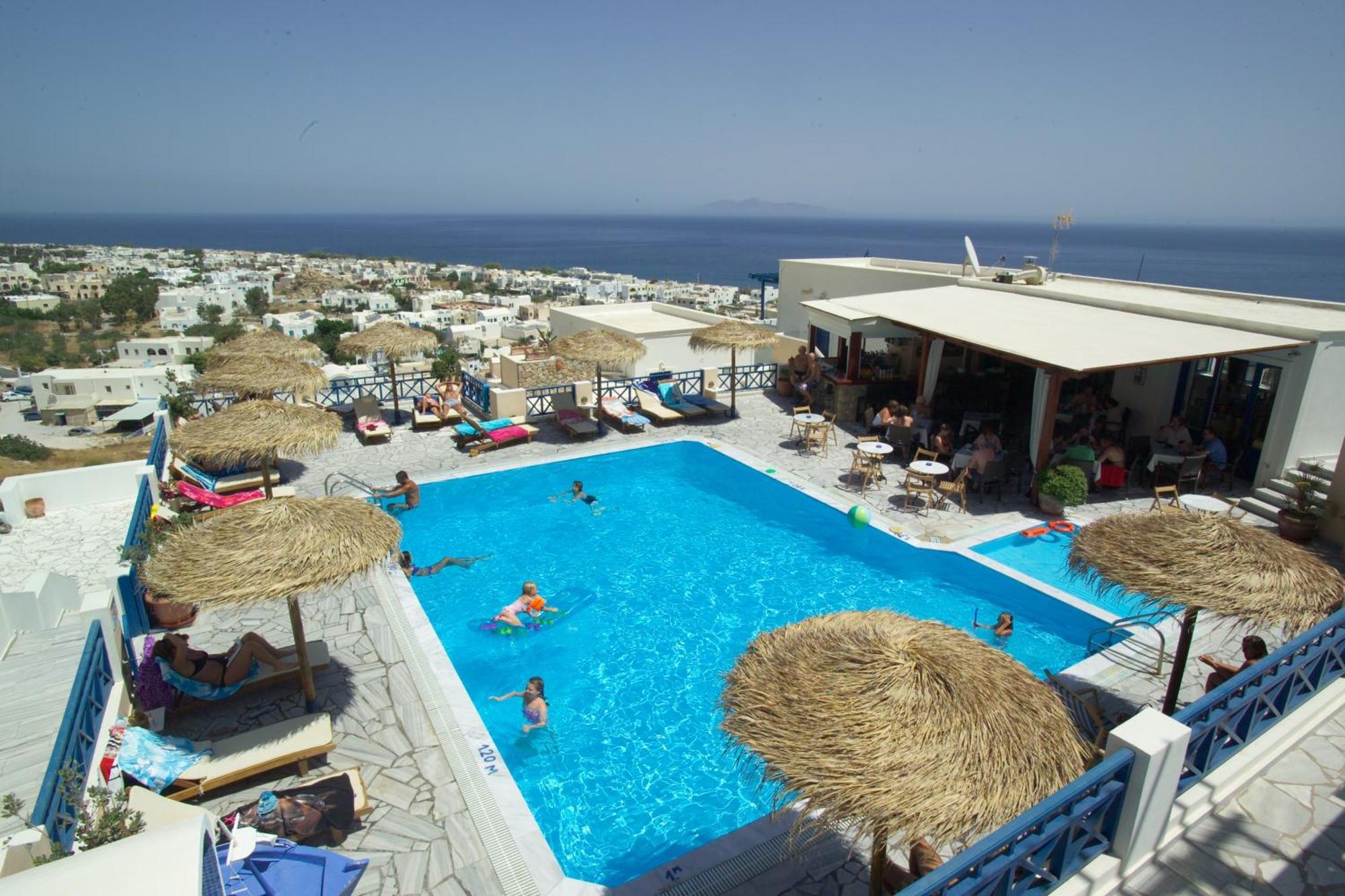 Kamári Aegean View Hotel المظهر الخارجي الصورة